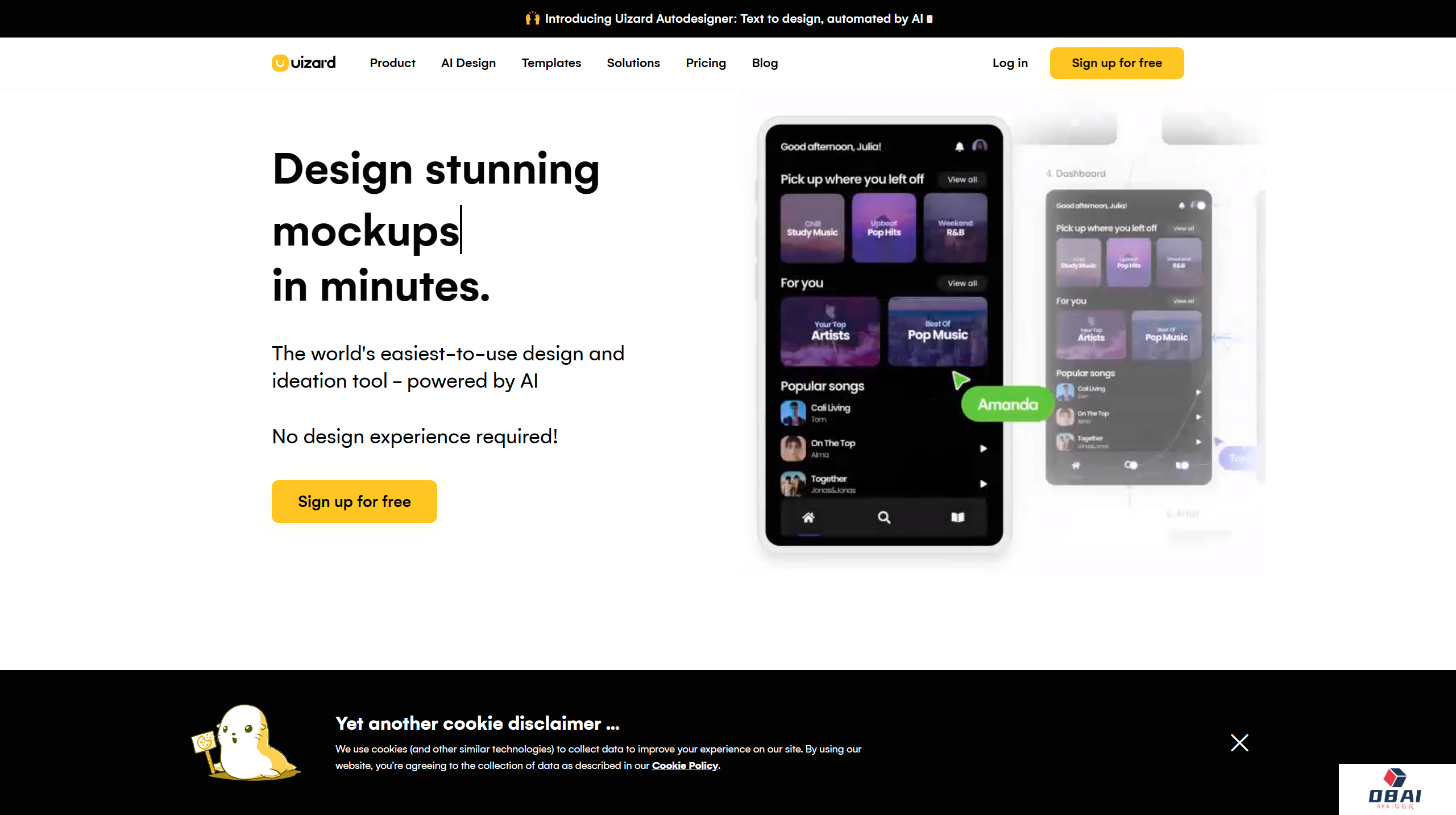 Uizard - App, Web, & UI Design Made Easy - Powered By AI - uizard.io.png