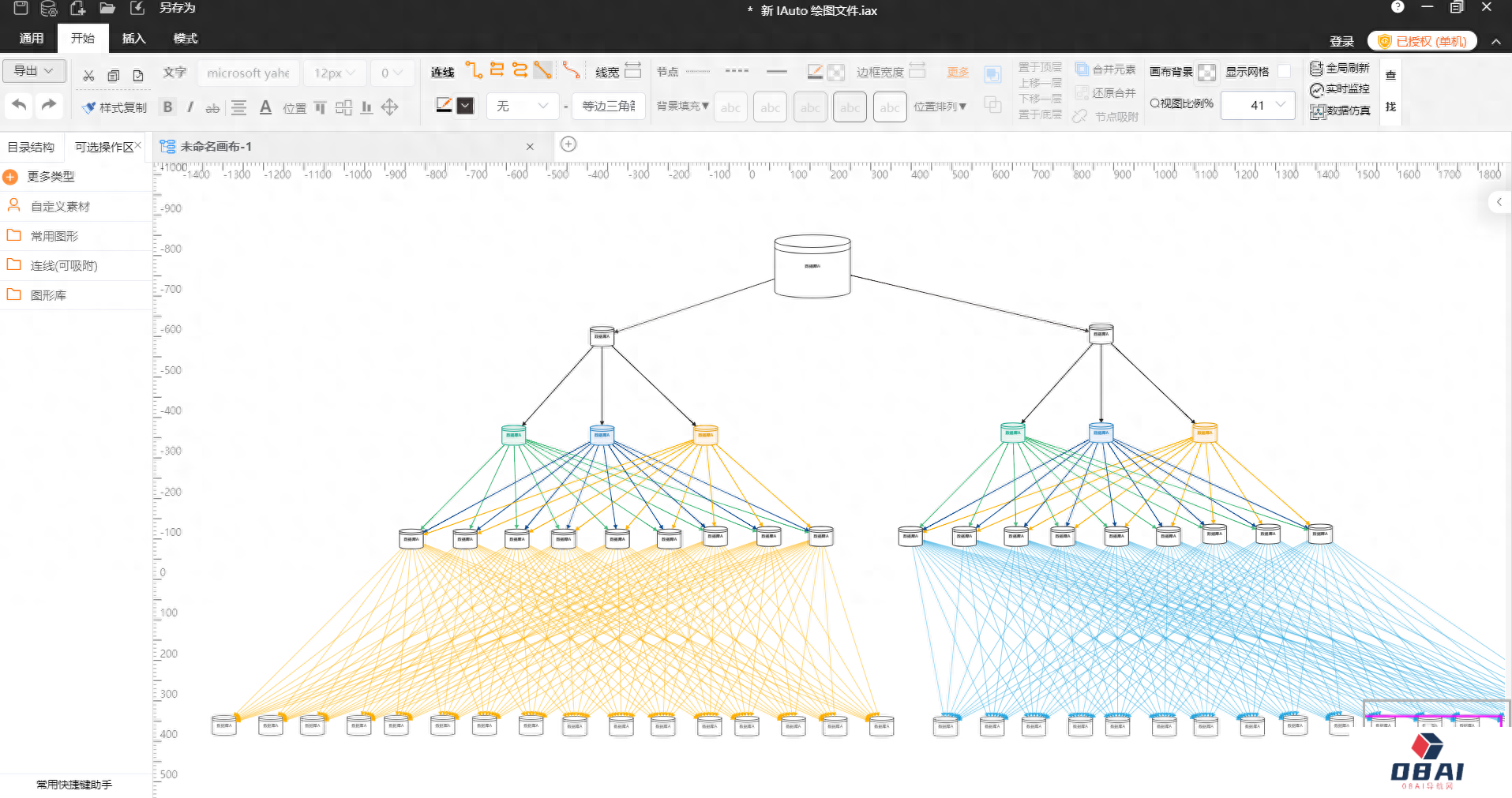 IAuto 软件测评:一款免费、轻巧、高效、强大的办公绘图工具(图5) IAuto 软件测评:一款免费、轻巧、高效、强大的办公绘图工具(图5)