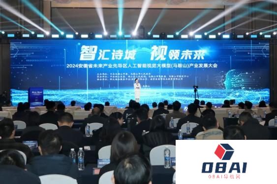 2024安徽省未来产业先导区人工智能视觉大模型（马鞍山）产业发展大会举行