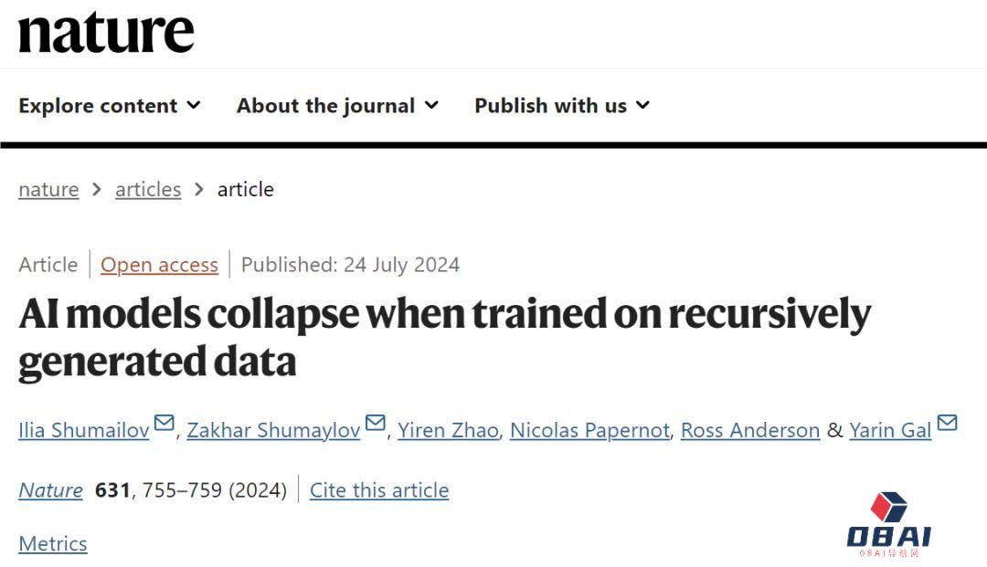 AI训练AI,越训越离谱 AI训练AI,越训越离谱