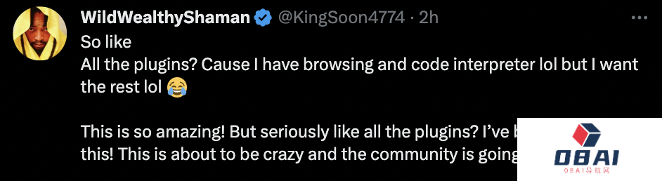 好消息,ChatGPT的联网和插件功能不用等了!Plus用户提前享用 好消息,ChatGPT的联网和插件功能不用等了!Plus用户提前享用