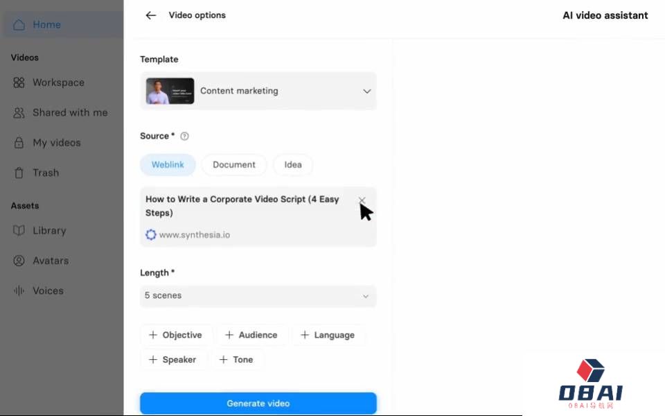 Synthesia公司推出通过脚本预测表情的AI数字人Expressive-1 AI Avatars