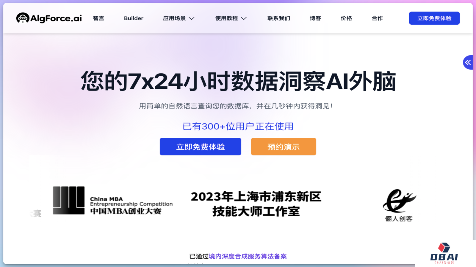 Algforce AI数据分析