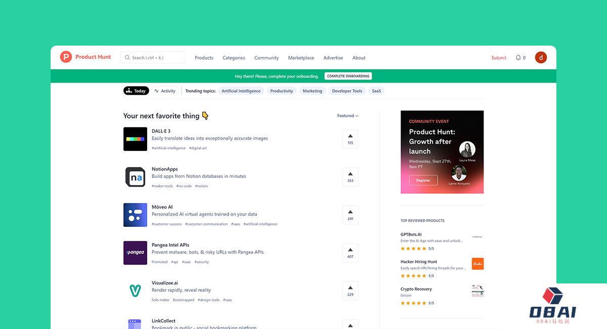 在中国有哪些类似producthunt的网站？