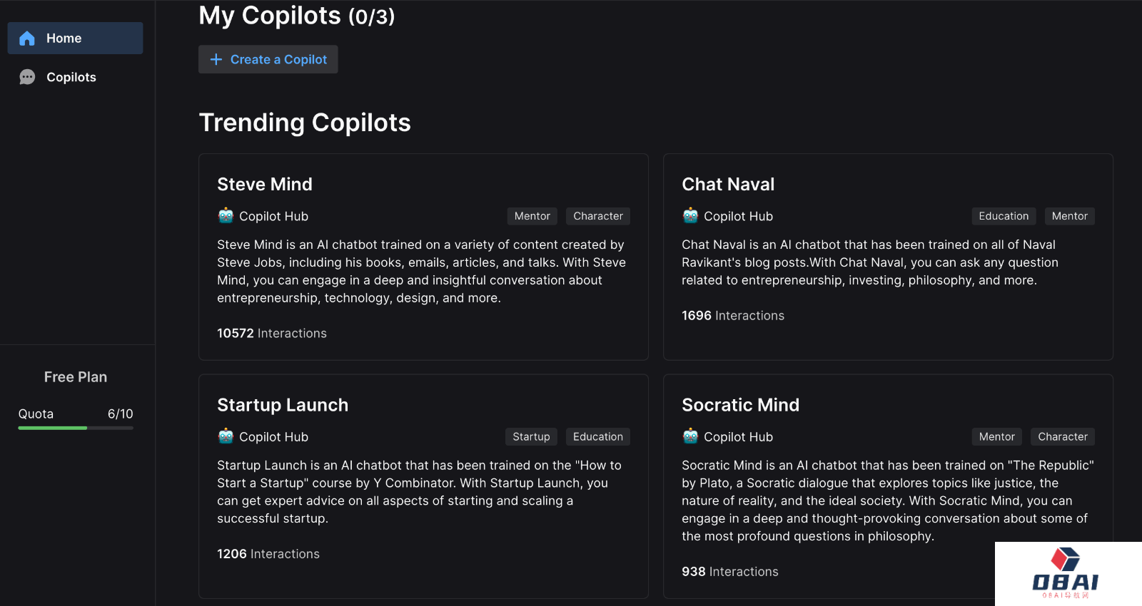 Copilot Hub - 个人知识库AI