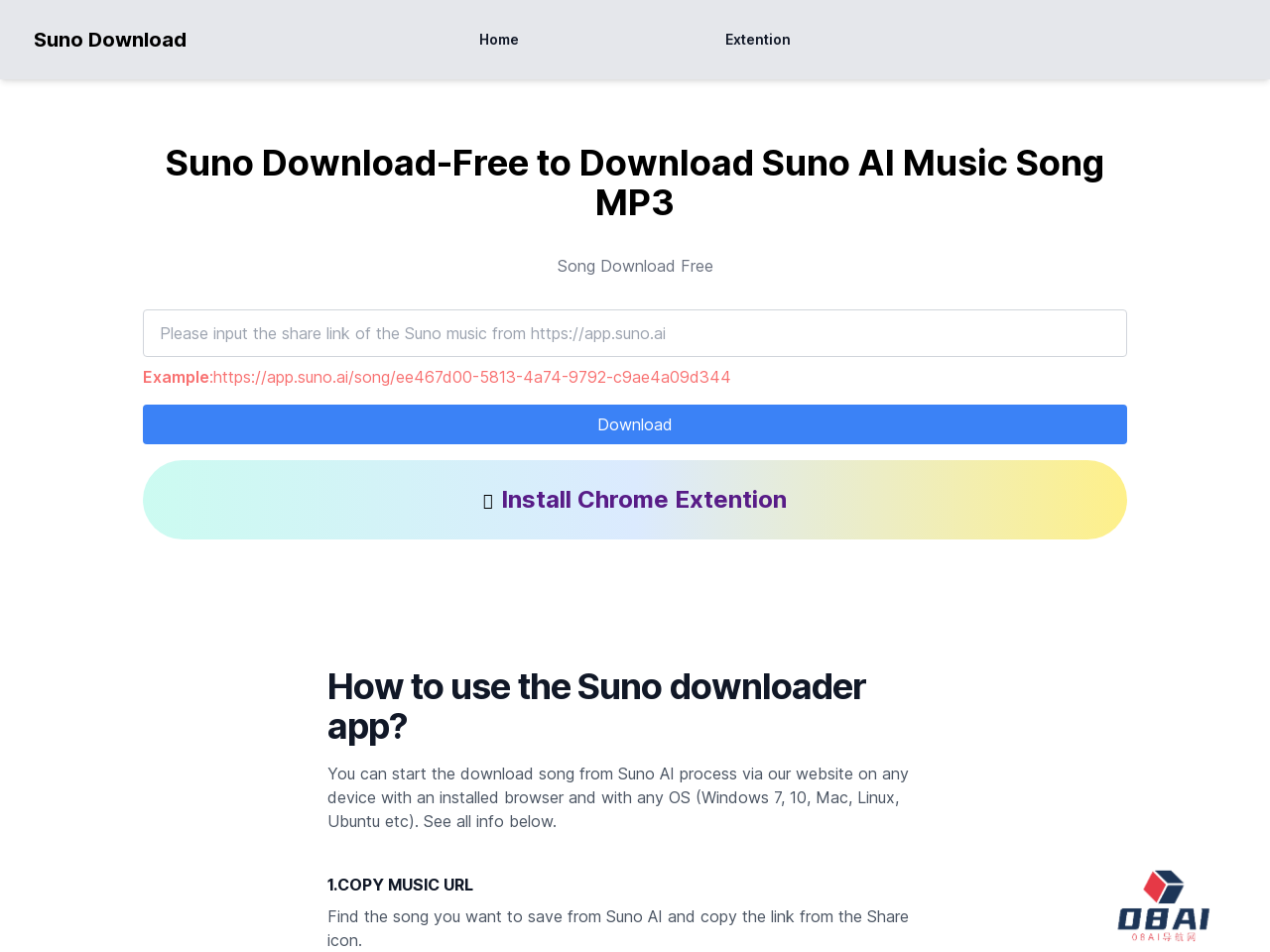 Sunodownload - Suno音乐下载器