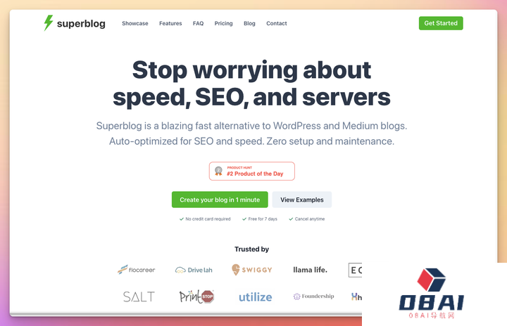 SuperBlog 博客建站