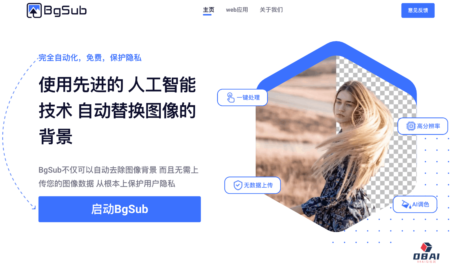 BgSub 去除图像背景