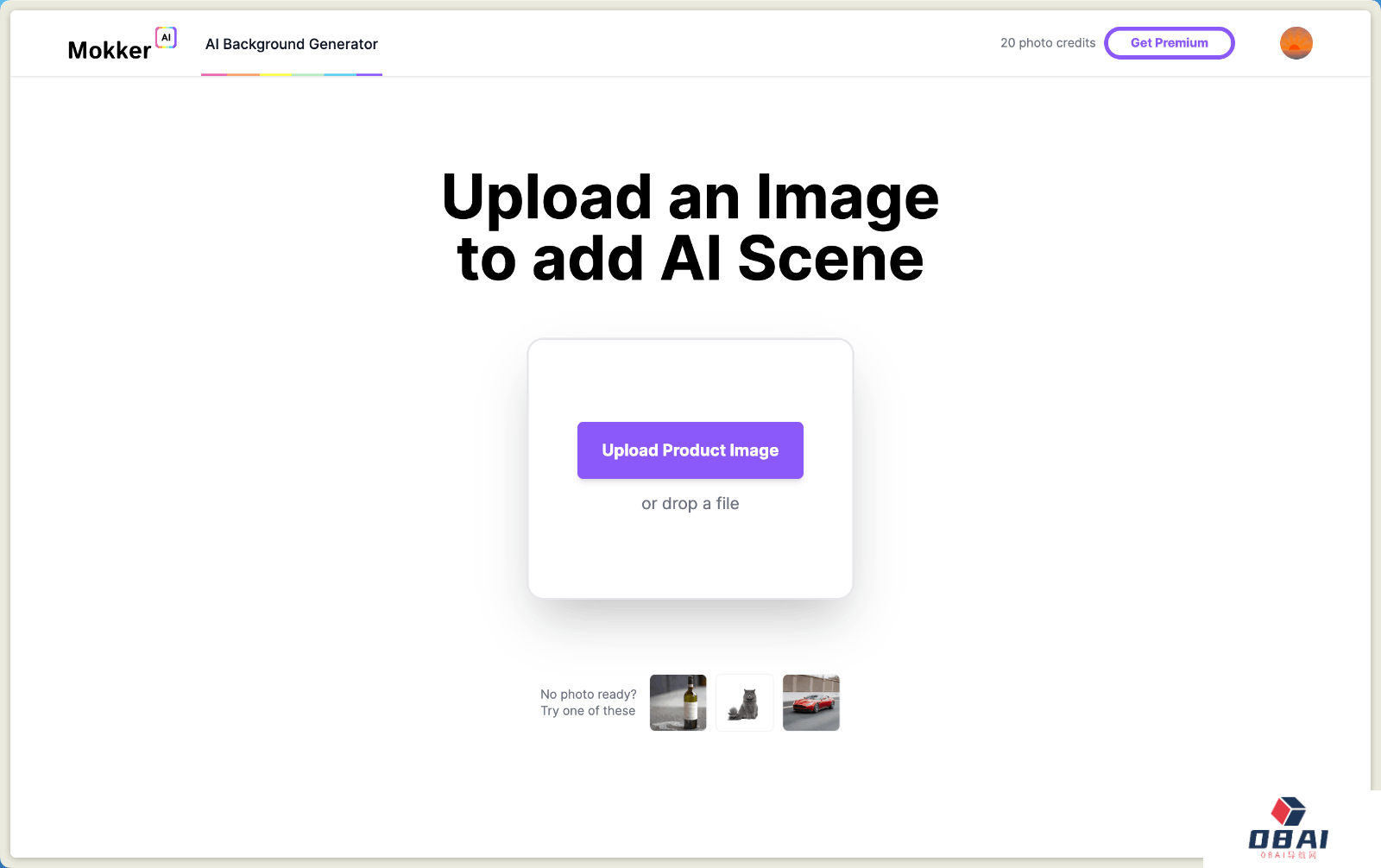 Mokker AI 背景替换