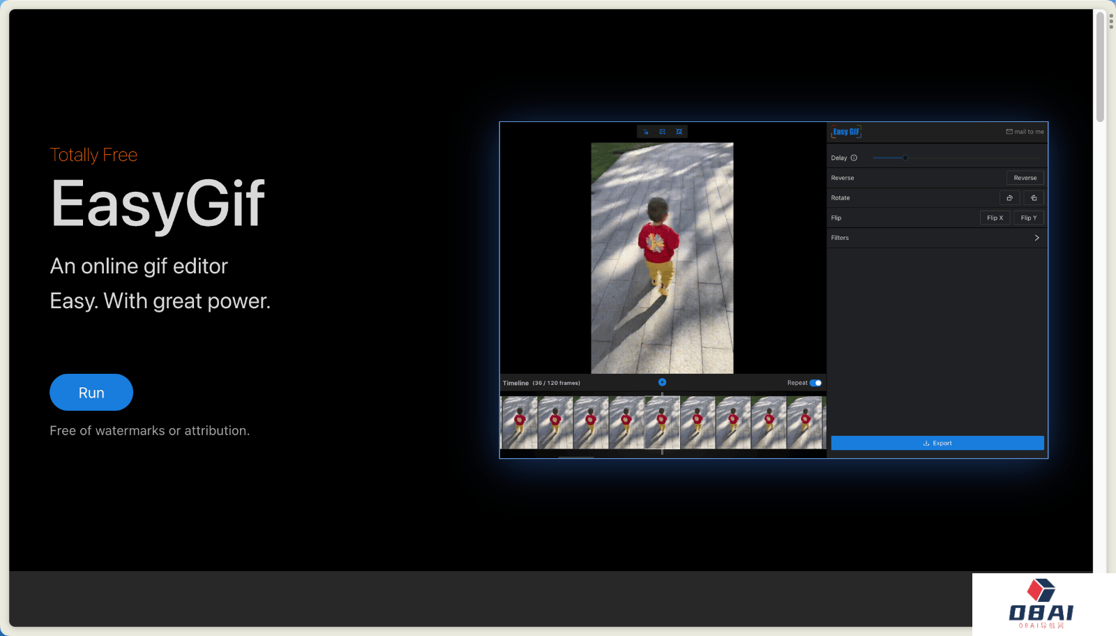 EasyGif 在线GIF编辑器