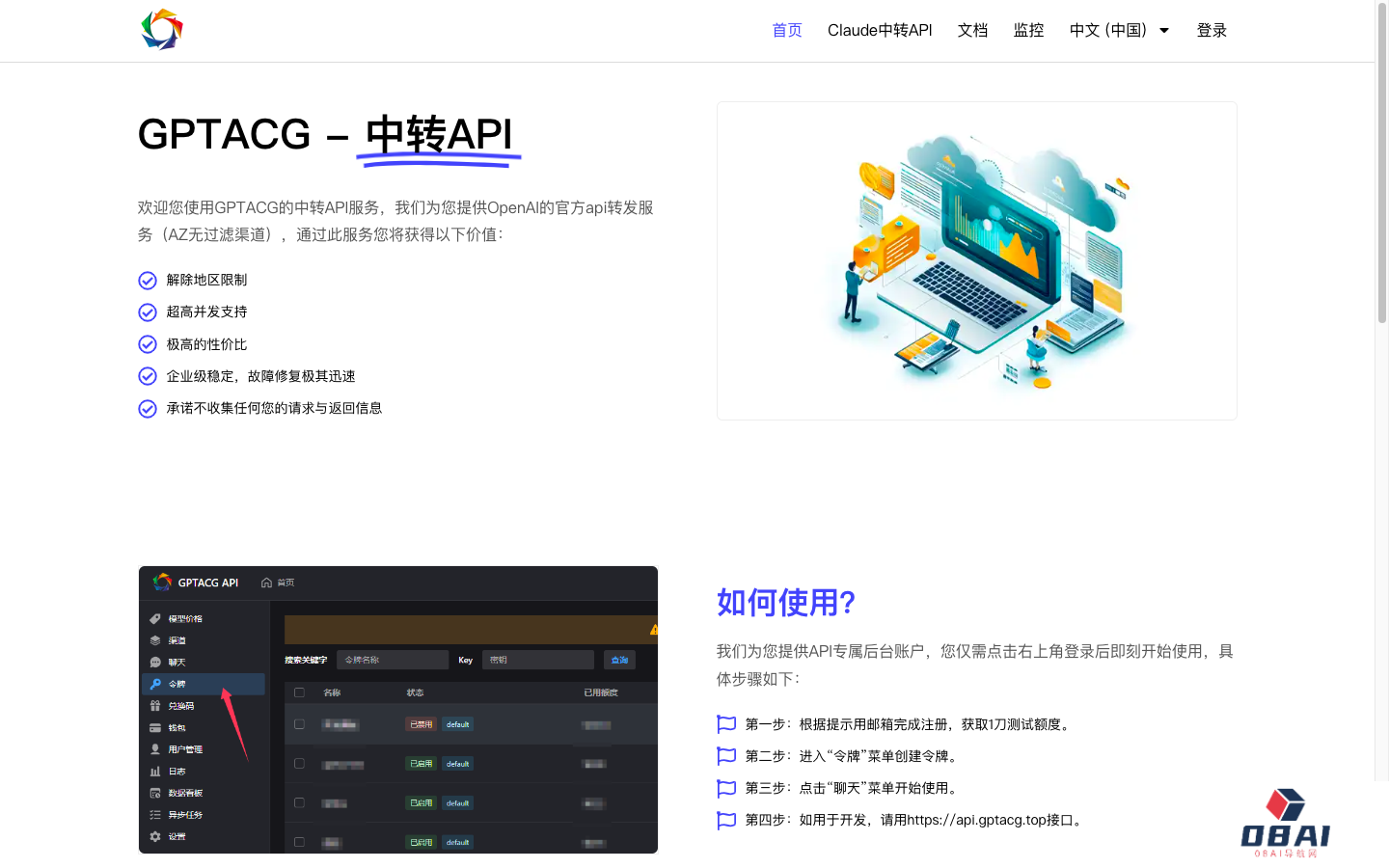 GPTACG - 中转API