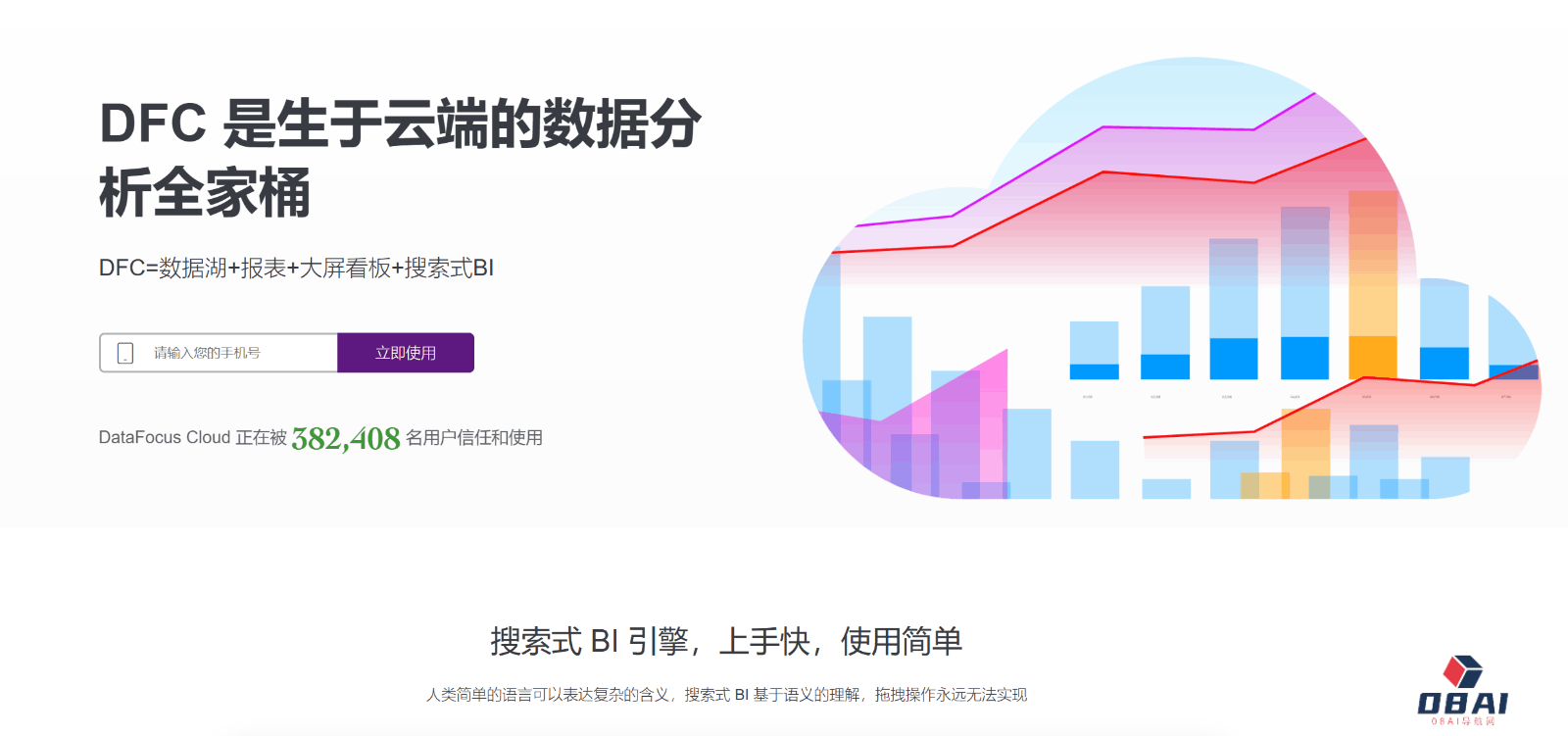 DataFocus Cloud  数据分析AI