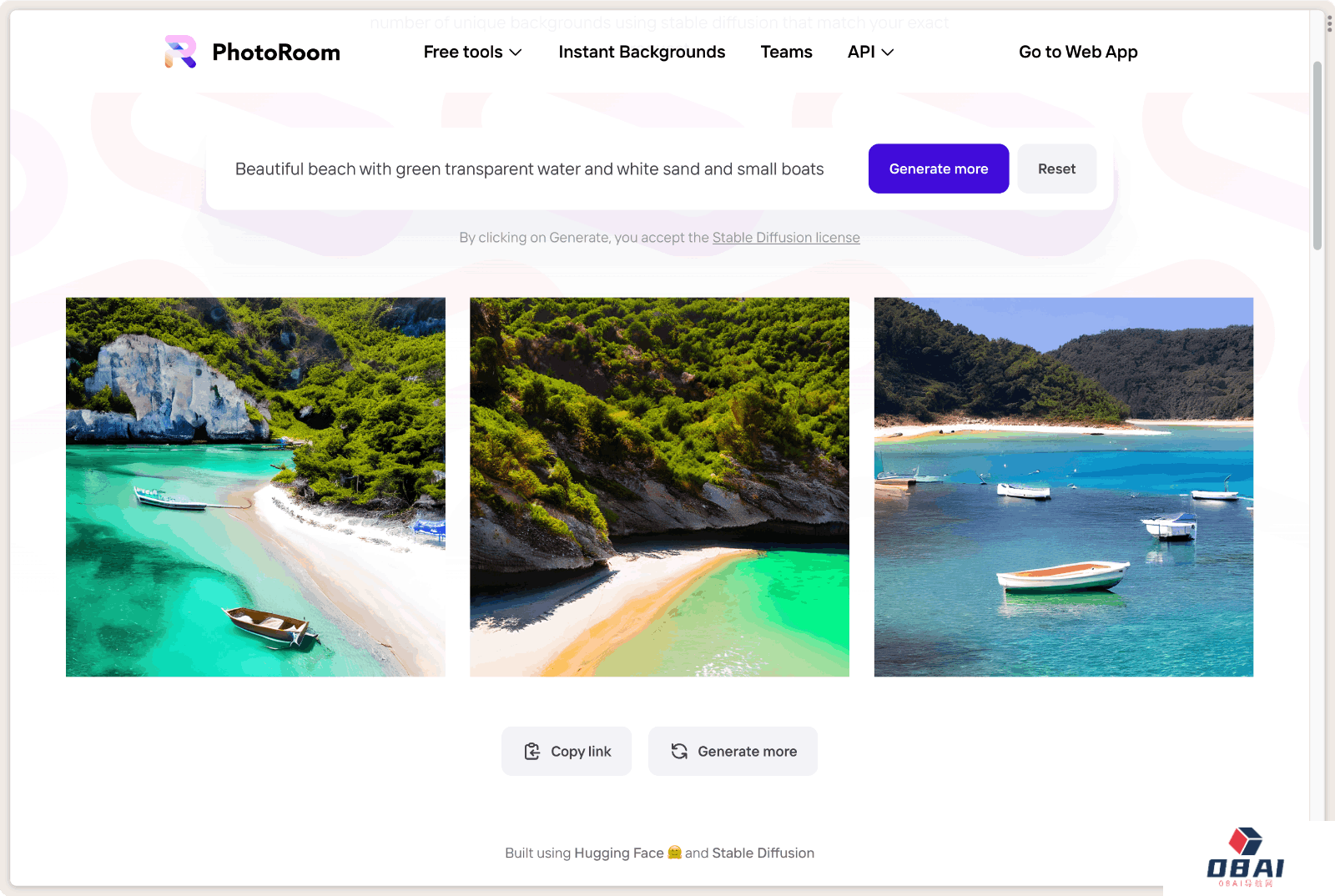 AI Background Generator - AI背景壁纸生成器