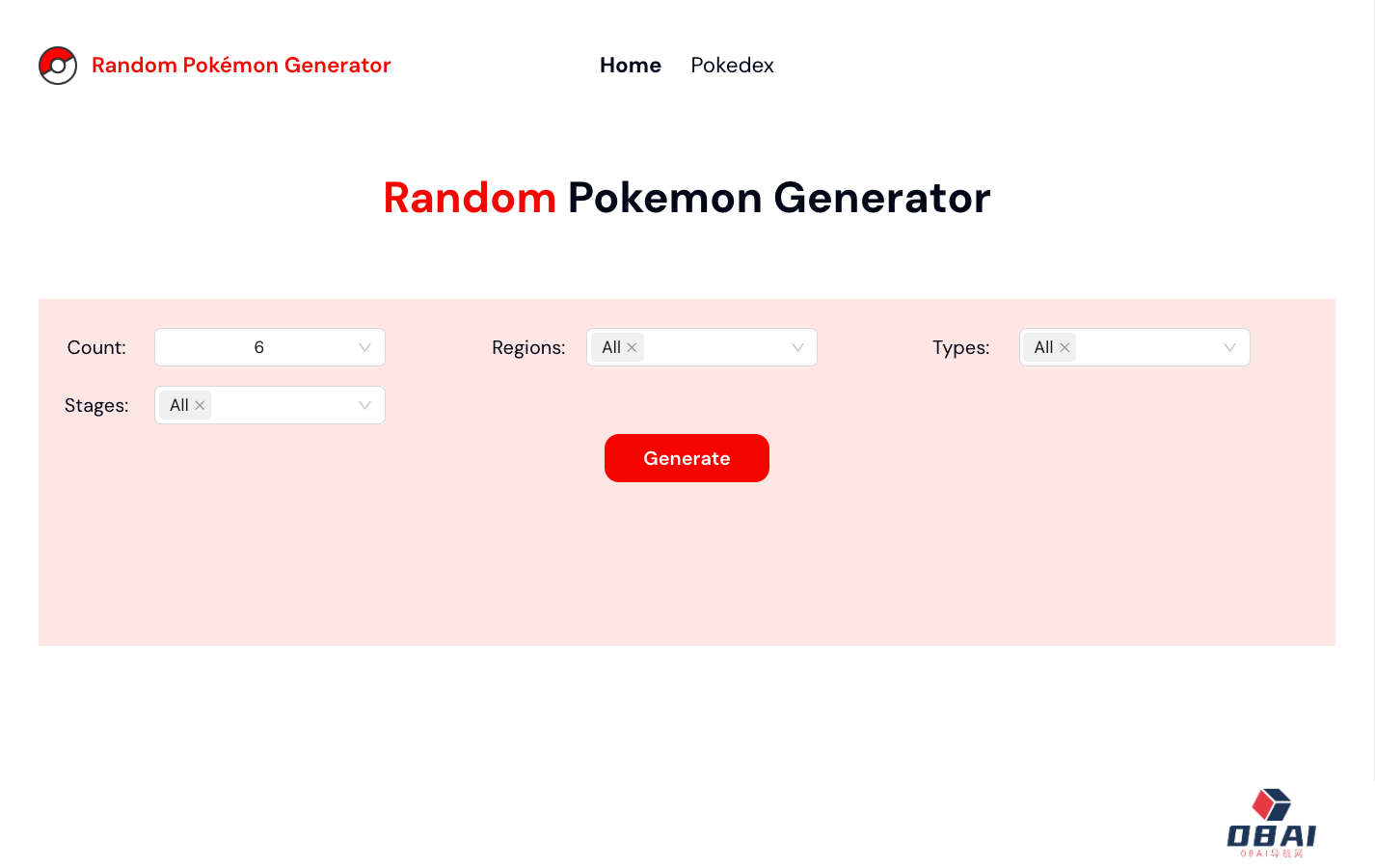 Pokemongenerator随机宝可梦生成器