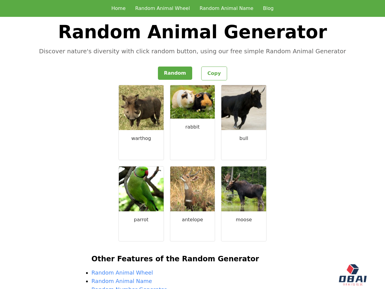 Animal Generator随机动物生成器