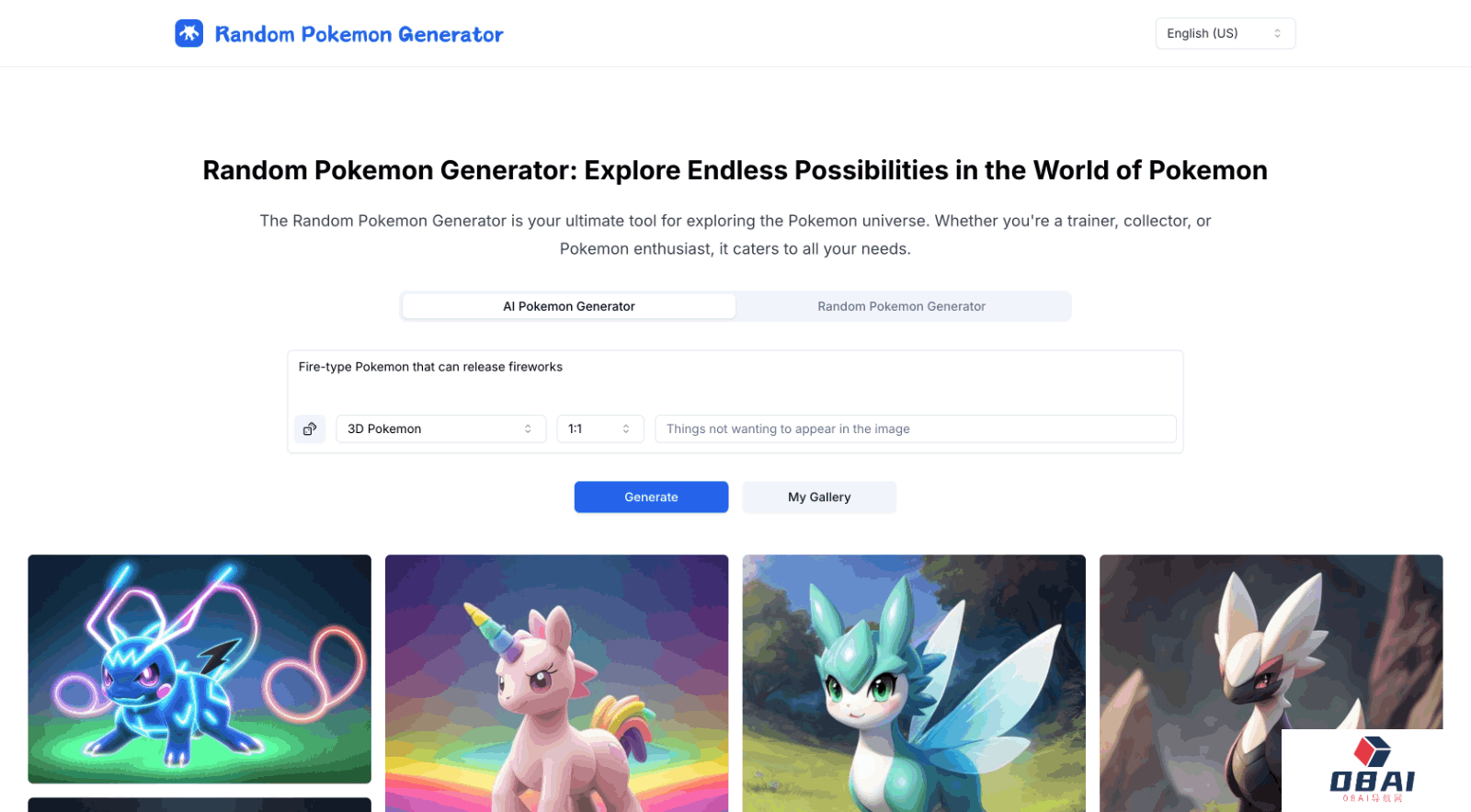 Random Pokemon Generator