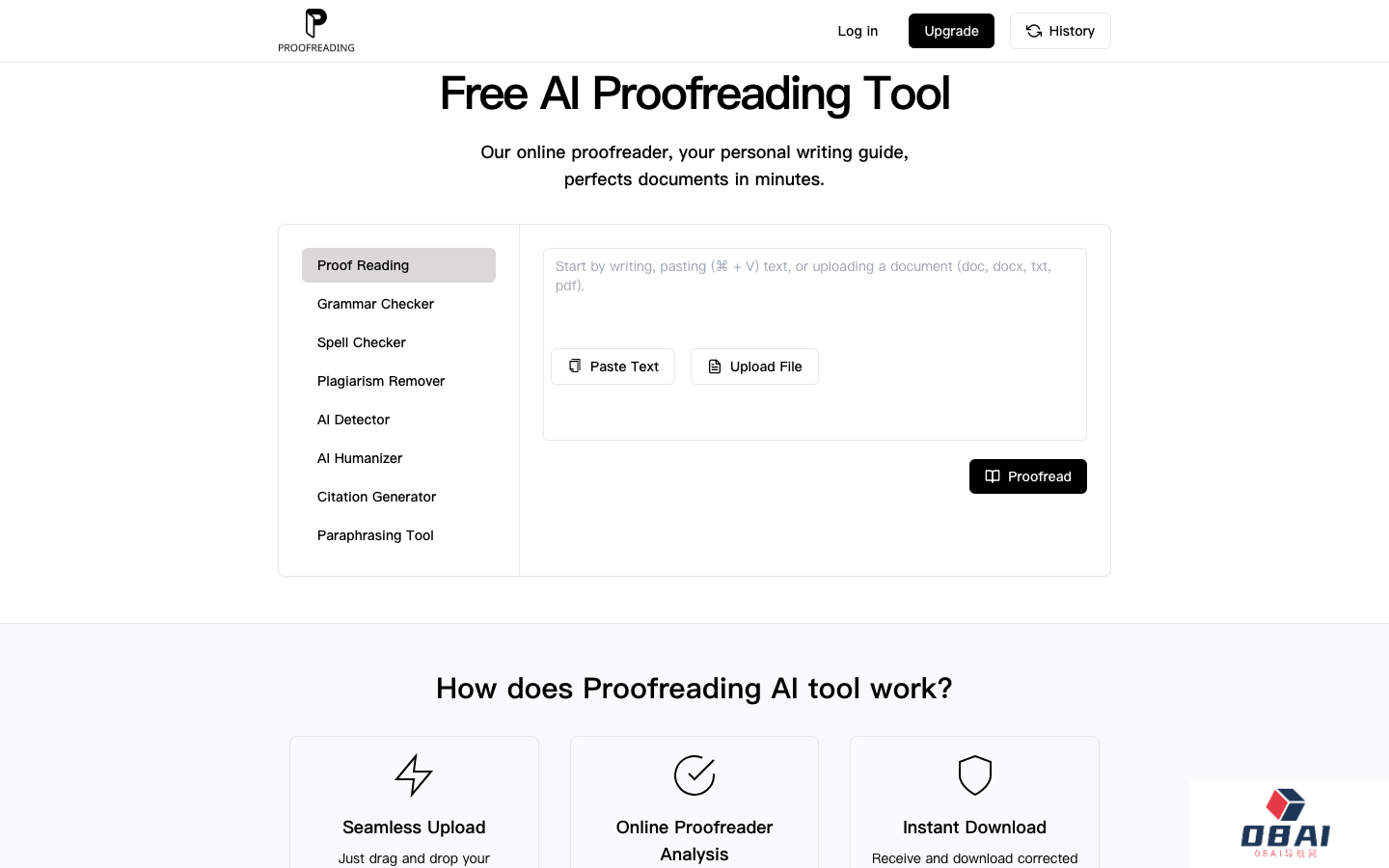Proofreading AI校对