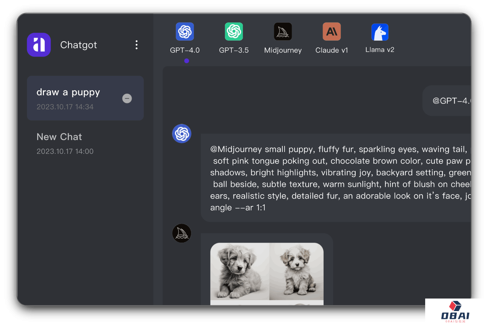 Chatgot - 多模型 AI问答助手