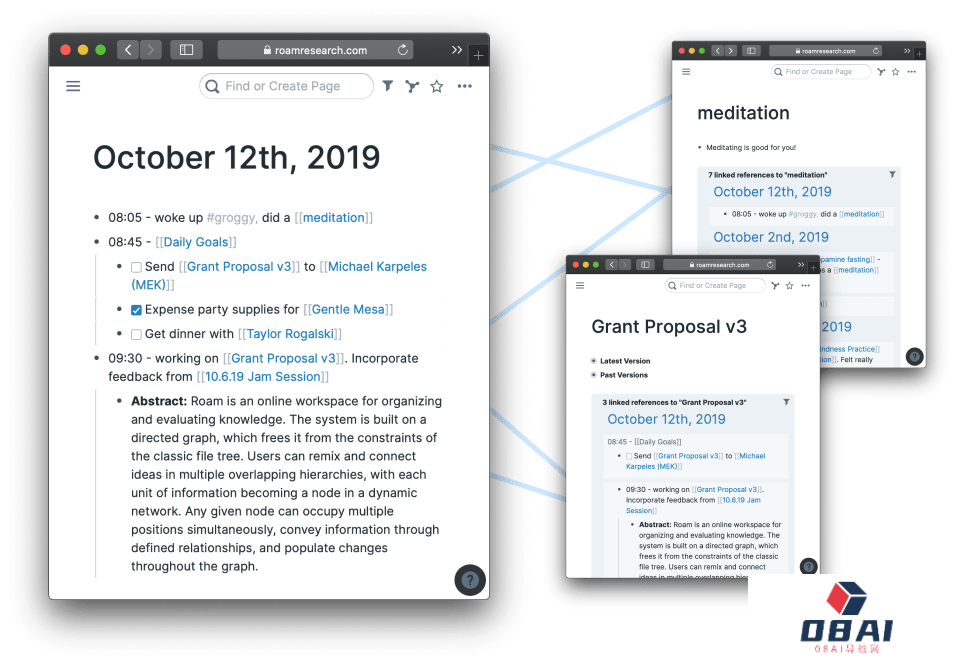 Roam Research双链笔记