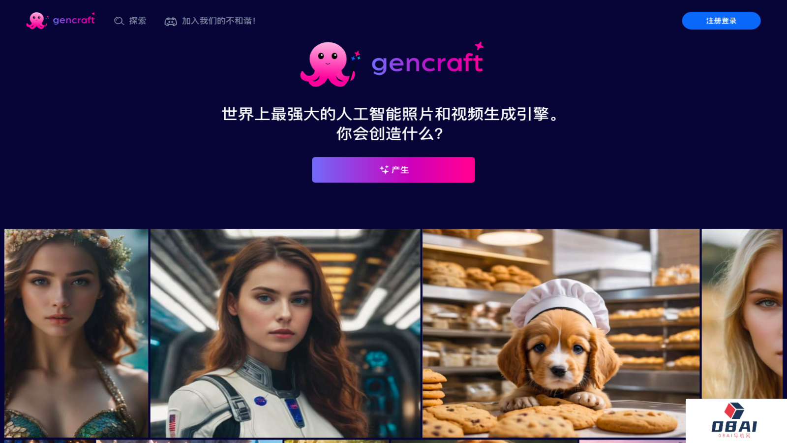 Gencraft -AI艺术生成器