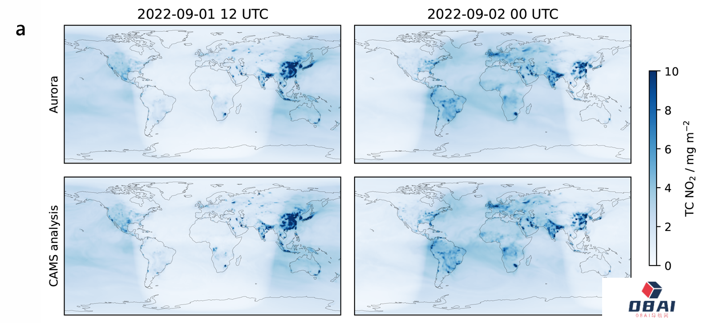 微软推出首个AI天气预报系统Aurora，比传统的数值天气预报模型快5000倍