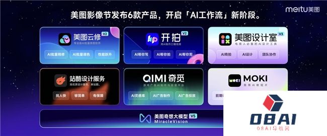 2024美图影像节丨美图发布影楼在线批量修图工具 - 美图云修V2，每小时可处理1000张照片