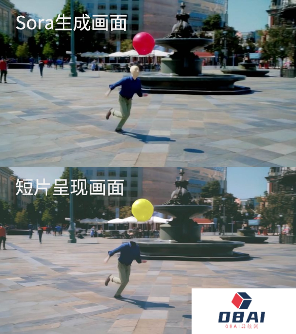 创作者亲自揭开Sora视效大片《气球人》真相：大量人工后期参与，被指广告宣传效果误导大众