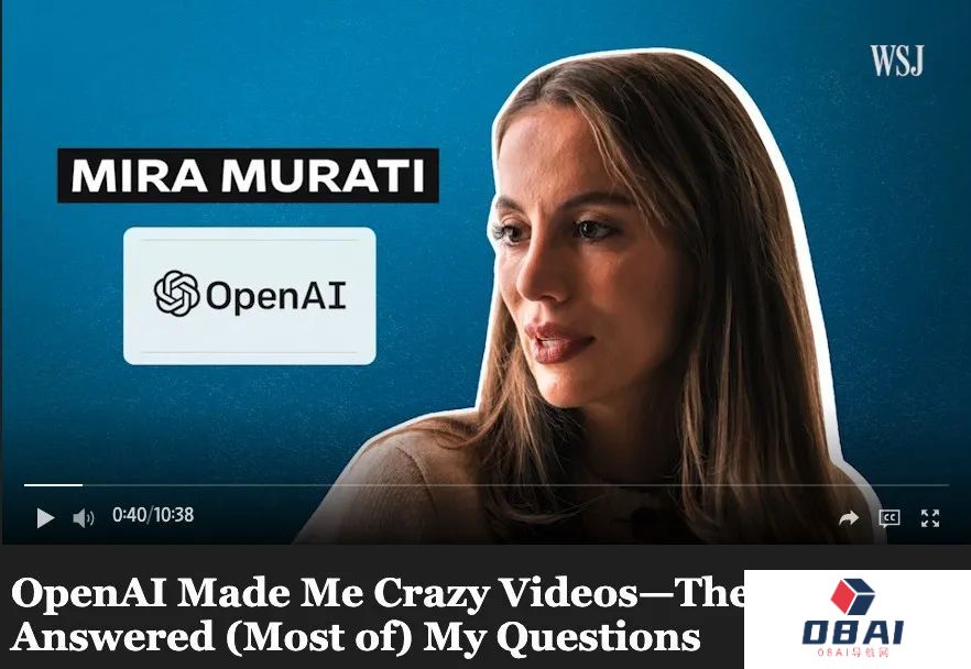 面对Sora训练数据来源一问三不知！OpenAI遭遇成立以来最为惨烈的公关灾难