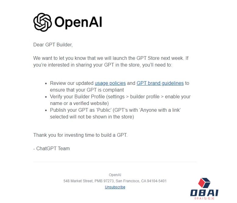 OpenAI计划下周发布GPTs应用商店：用户可以免费创建自己的GPT机器人，越多人使用机器人，你能分到越多钱