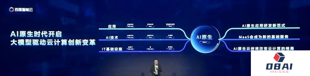 百度云宣布开启“AI原生应用时代”：构建大模型-算力-AI原生应用三位一体，百度版「GPTs」正式上线