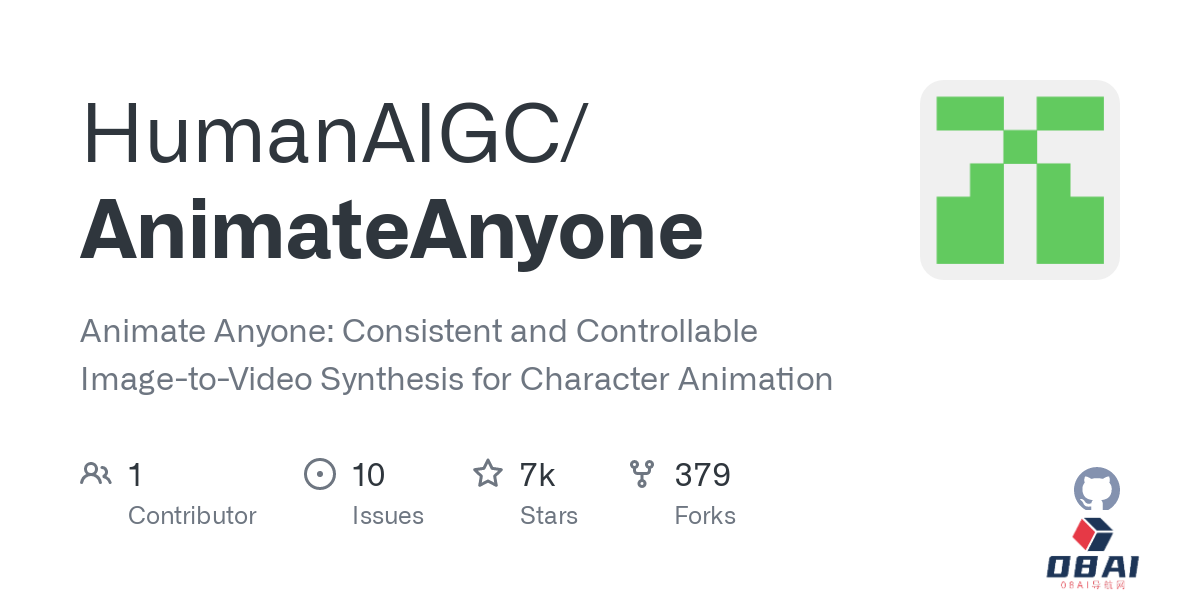 开源AI图生视频_Animate Anyone：一张图片生成一段毫无破绽的舞蹈视频