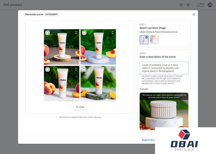 谷歌面向电商与广告行业推出产品宣传图AI生成器：一键生成卖家秀海报，还可AI画质增强与擦除指定对象