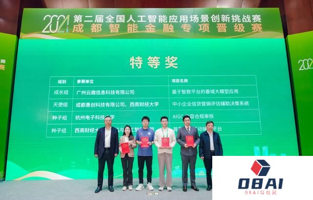 人工智能如何赋能金融业务？这一国家级专项晋级赛在成都举行