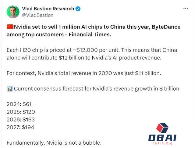 减少依赖英伟达，字节跳动据称联手台积电自研5nm AI芯片，到2026年量产