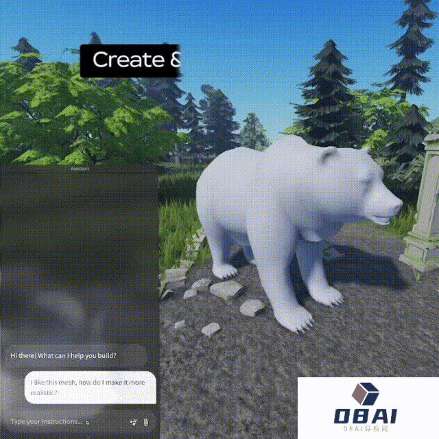 Roblox官宣AI秒生3D物体模型，引爆10亿玩家游戏新世界