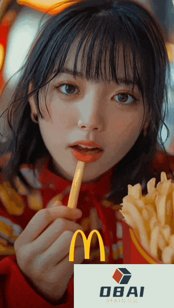 麦当劳请了11个AI美女为薯条疯狂打call 网友吵翻了