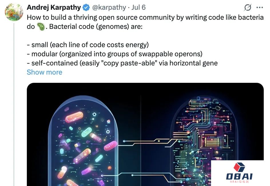 Karpathy最新脑洞「细菌编程」：优秀的代码应该具备细菌的三大特质