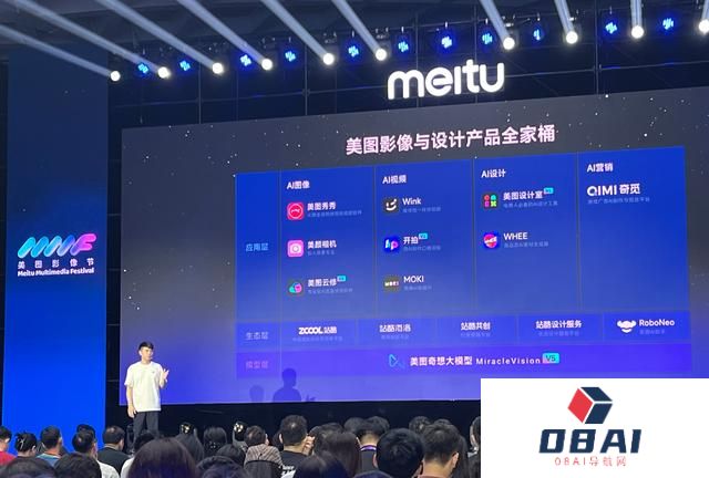 83%的主要产品与AI有关，美图CEO说不和大模型硬碰硬