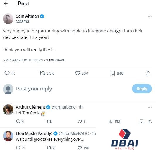 苹果发布人工智能进展 将把ChatGPT引入手机系统