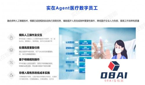 实在智能Agent驱动上市医疗巨头效率与效益双飞，构建330+项自动化场景