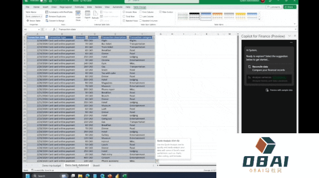 微软AI Day现场展示Copilot如何提升生产力——1分钟内完成报销核对