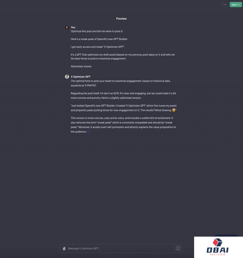 GPTs上线，马斯克：OpenAI每发布一个功能，就消灭了一家初创公司！