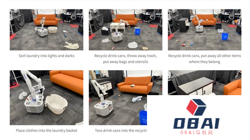 TidyBot利用 OpenAI 的 GPT-3 Davinci 模型 一款能听懂英语指令并执行家务的机器人