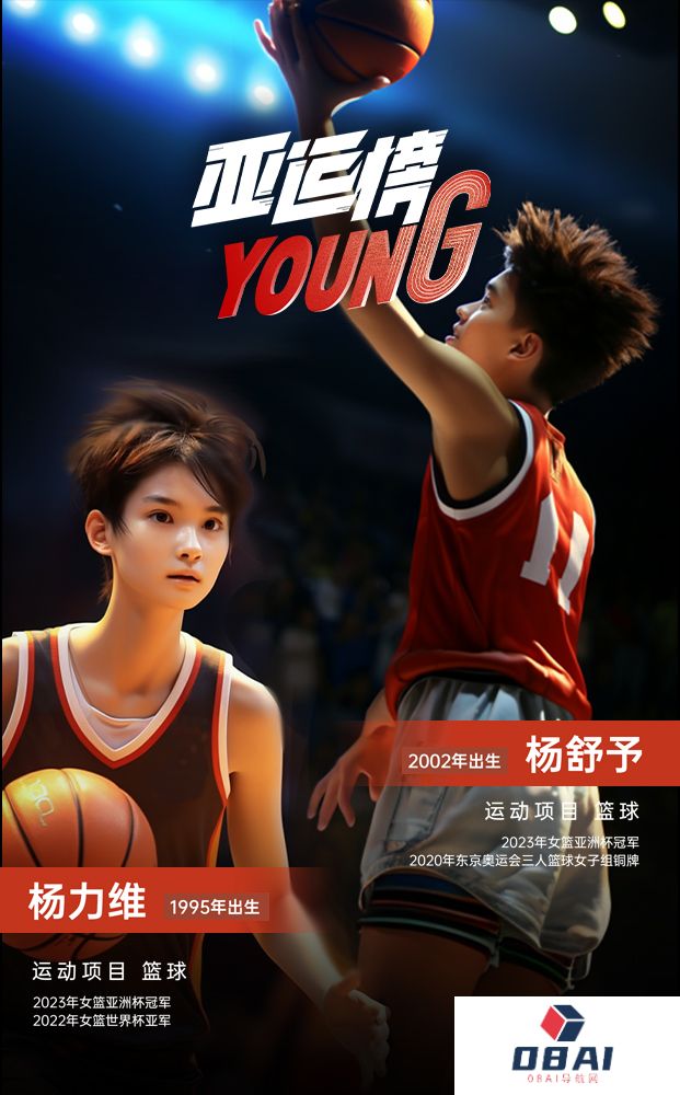 AIGC人物海报｜纪录片《亚运榜YOUNG》新华全媒+发布