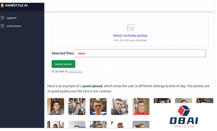 Hairstyle AI 足不出户尝试各种发型和颜色