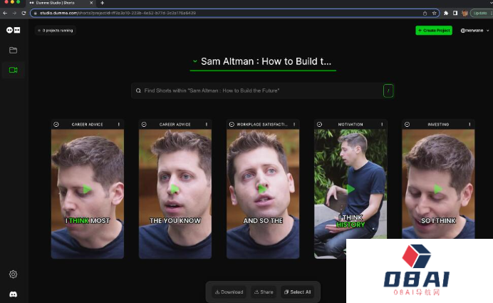 Dumme几分钟就能将YouTube长视频变成短视频
