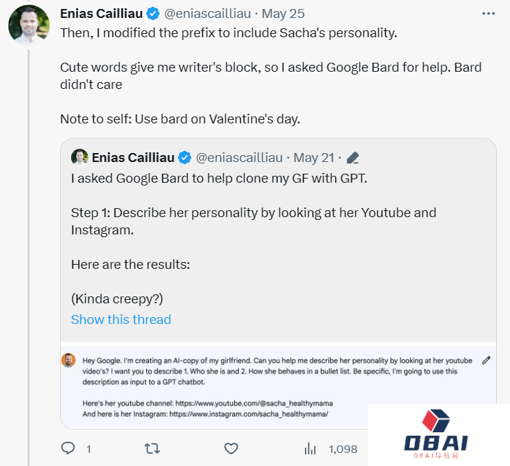 AI「复刻」现实女友爆火！国外小哥开源GirlfriendGPT，GitHub已获1.3k星