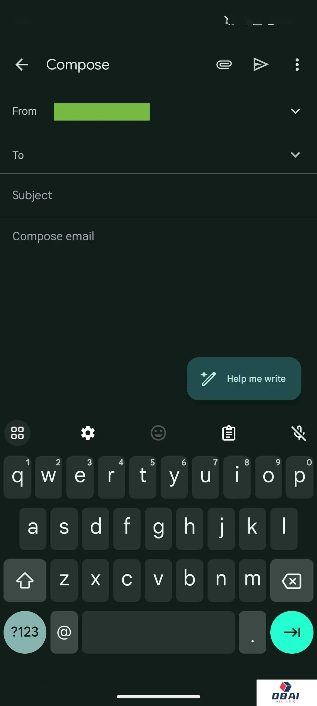 谷歌 GmailAI 功能“Help Me Write（帮我写）输入自然语言提示 AI 生成起草电子邮件