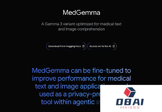 谷歌推出开源医疗大模型MedGemma
