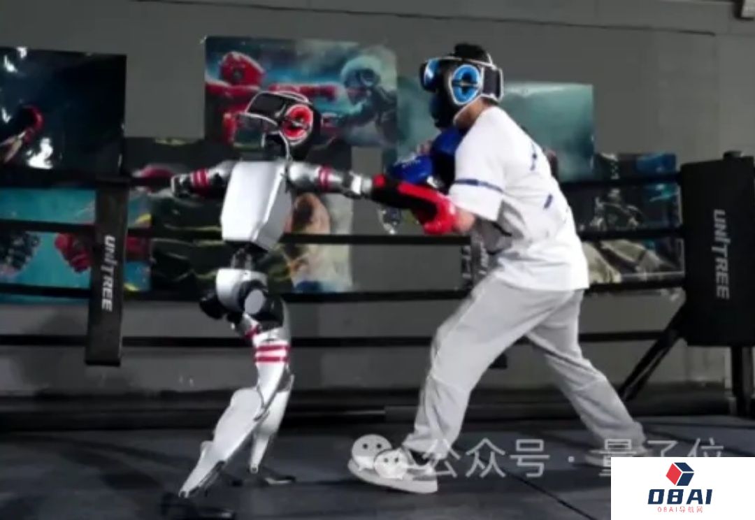 宇树机器人上演好莱坞《铁甲钢拳》！网友激动表示：比CG还CG